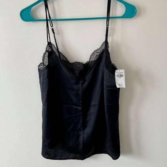 A&F Lace Trim Double Strap Cami - Picture 5 of 6